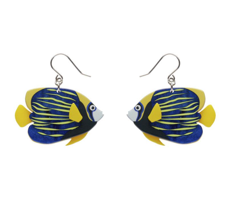 Emporer Angelfish Drop Earrings