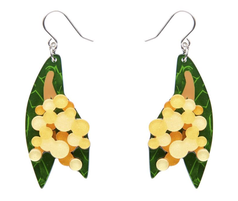 Golden Wattle Earrings
