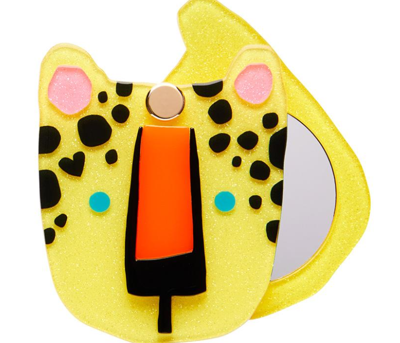 Leo The Leopard Mirror Compact