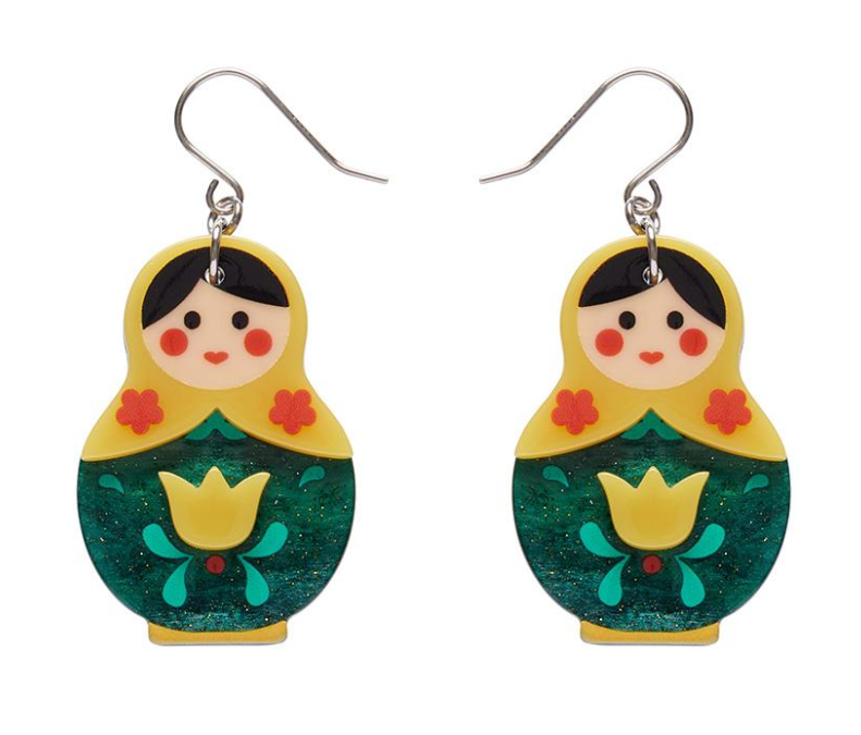 Matryoshka Memories Drop Earrings
