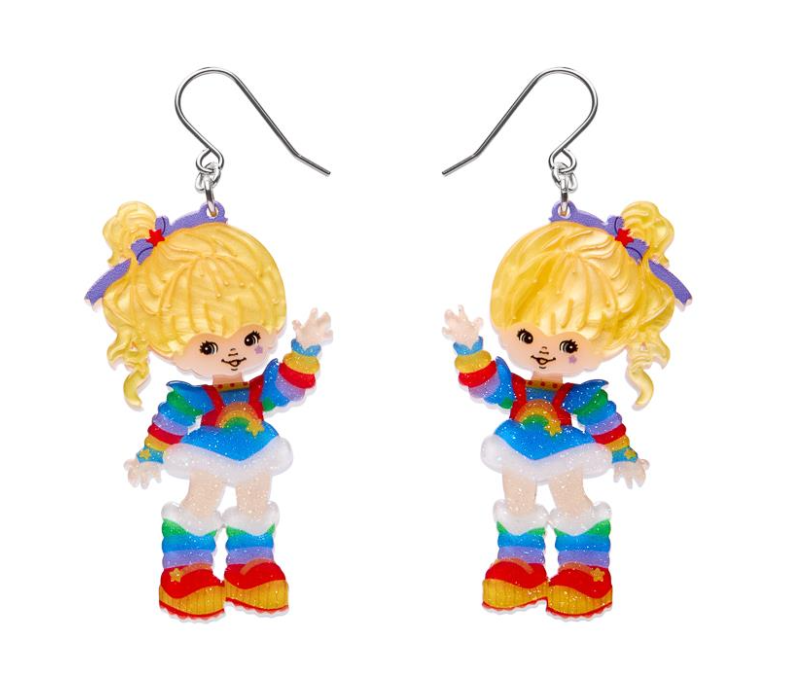 Rainbow Bright Says Hello Drop Earrings