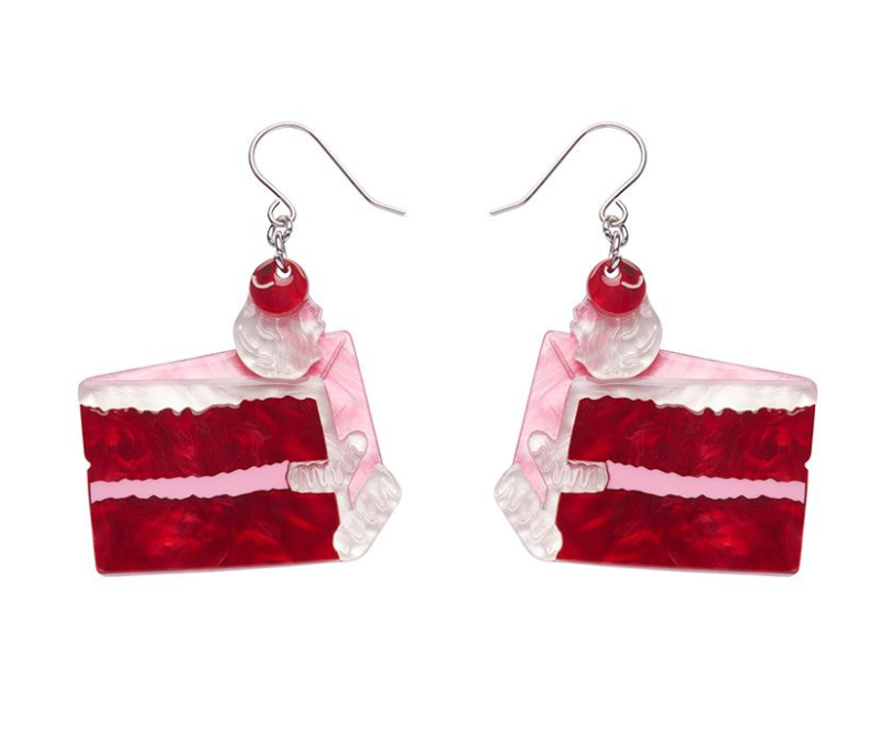 Romance Isnt Dead Cake Drop Earrings