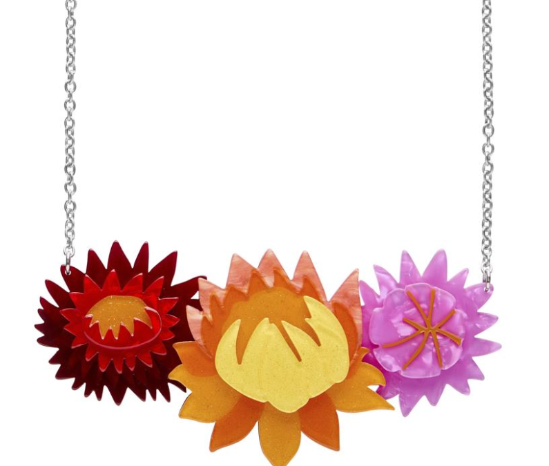 Strawflowers Necklace