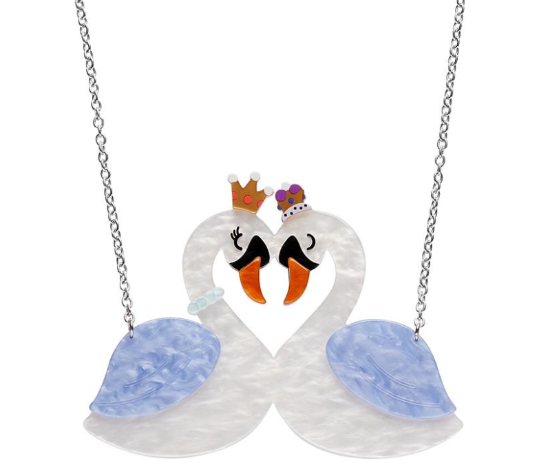 Swan Love Necklace