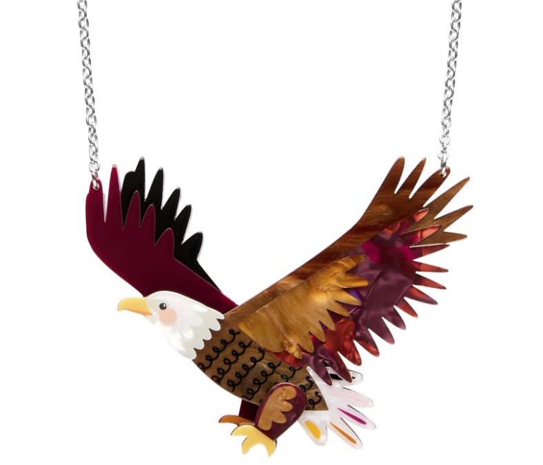 The Bold Bald Eagle Necklace
