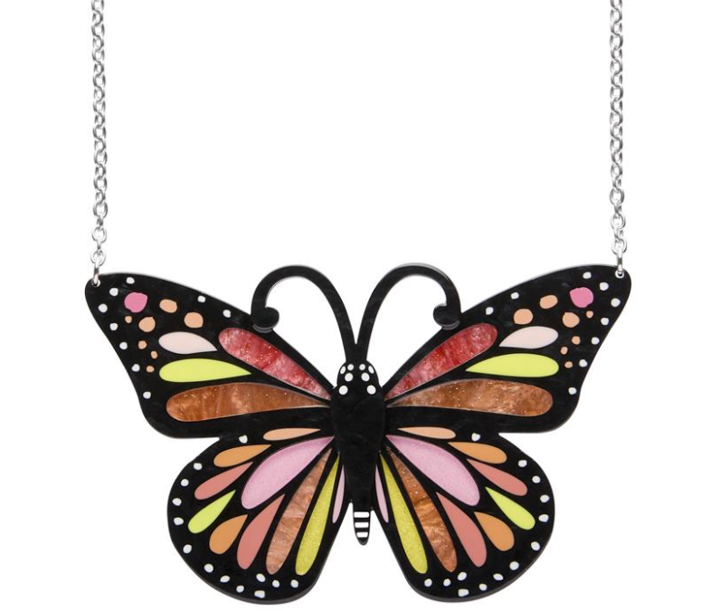 The Magnificent Monarch Butterfly Necklace